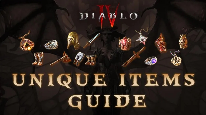 List of All Unique Diablo 4 Items